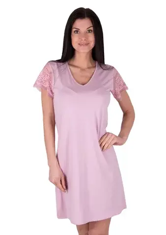 Dámská noční košile Bria růžová Babella Barva/Velikost: růžová světlá / XL