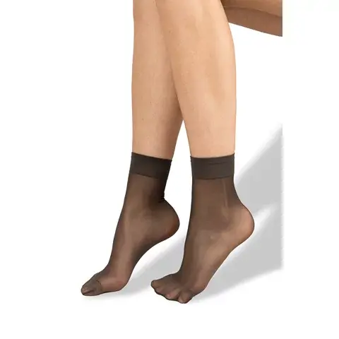Punčochové ponožky LADY SOCKS 17 DEN / 2 páry fumo fumo uni