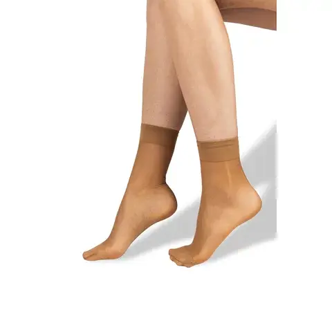 Punčochové ponožky LADY SOCKS 17 DEN / 2 páry opal opal uni