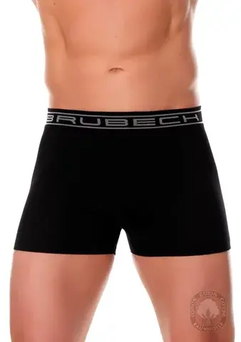 Pánské boxerky BX00501A BRUBECK bavlna černá 2XL