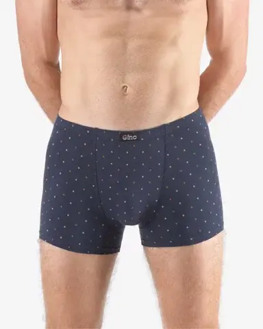 Pánské boxerky s kratší nohavičkou GINO 73133P lékořice bronzová XXL/3XL