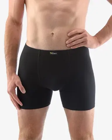 Pánské boxerky s delší nohavičkou GINO 74159P černá M/L