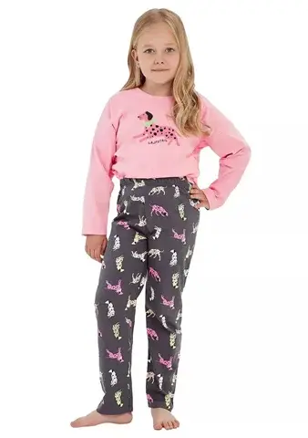 Dívčí pyžamo Ruby 3042/3043/31 TARO růžová (pink) 092
