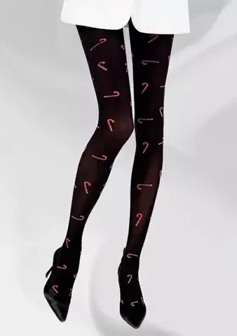 Dámské punčocháče Candy twist KNITTEX černá