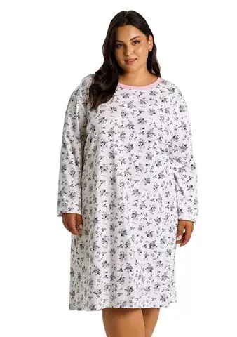 Dámská noční košile Martina 3467 TARO bílá 3XL