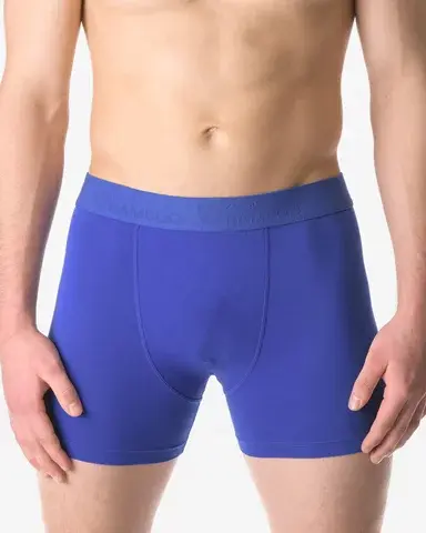 Pánské boxerky s delší nohavičkou GINO 74160P modrá M/L