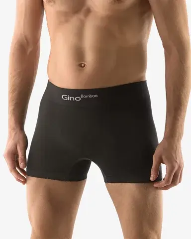 Pánské boxerky s delší nohavičkou GINO 54004P černá M/L