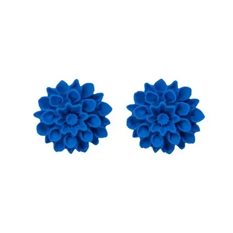 Náušnice - FLOWERSKI NAVY BLUE NAVY BLUE
