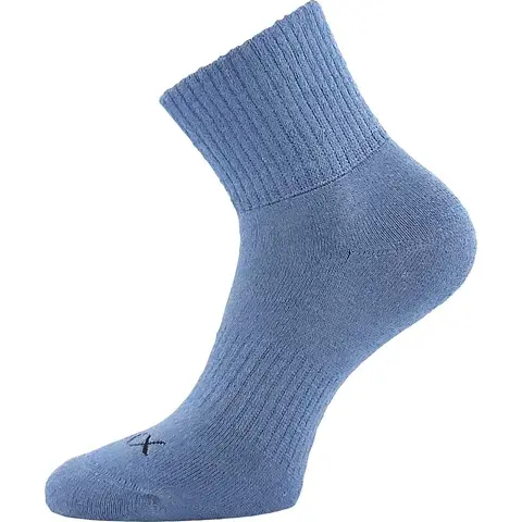 Melírované froté ponožky s bavlnou a bambusem VoXX TAMI - jeans melé jeans melé 43-46 (29-31)