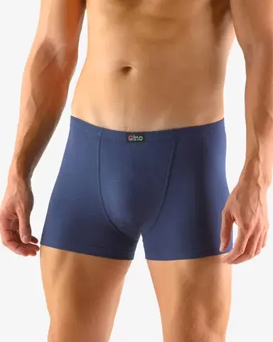 Pánské boxerky s kratší nohavičkou GINO 73068P lékořice L/XL