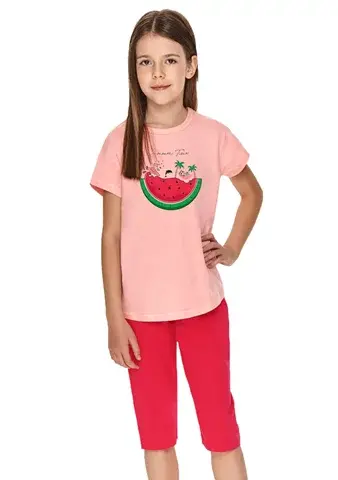 Dívčí pyžamo Valentina 2709/2710/2 TARO růžová (pink)
