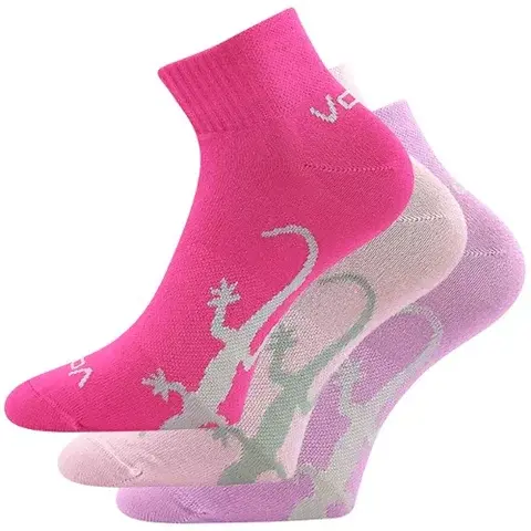 Ponožky VoXX TRINITY mix barevné mix s magentou 39-42 (26-28)