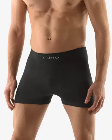 Pánské boxerky s delší nohavičkou GINO 54000P černá M/L