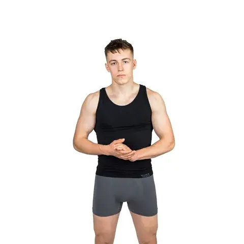 Pánský nátělník VoXX Bamboo Seamless 020 černá černá