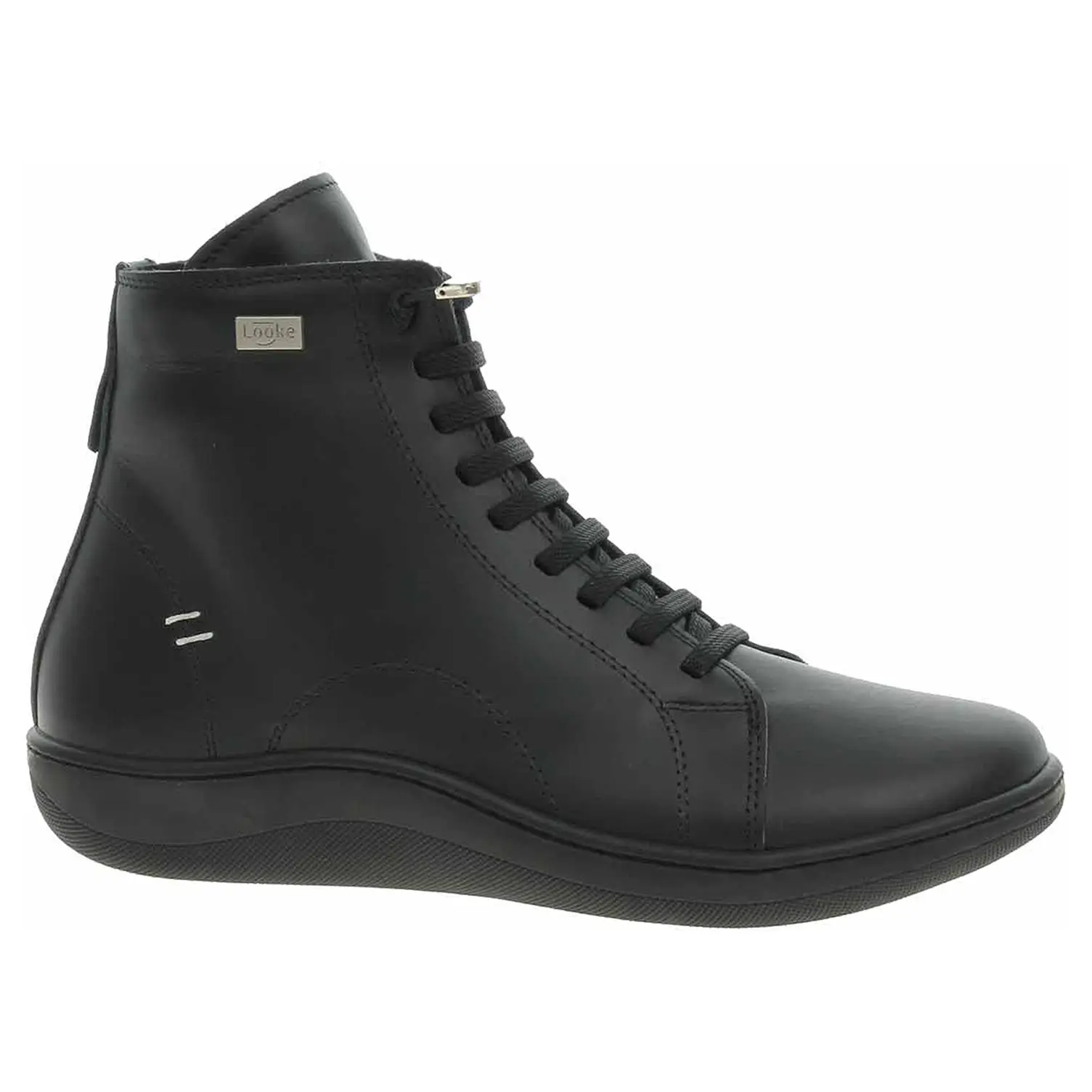 Dámská kotníková obuv Looke barefoot Isoria L1539 24 dark black 40