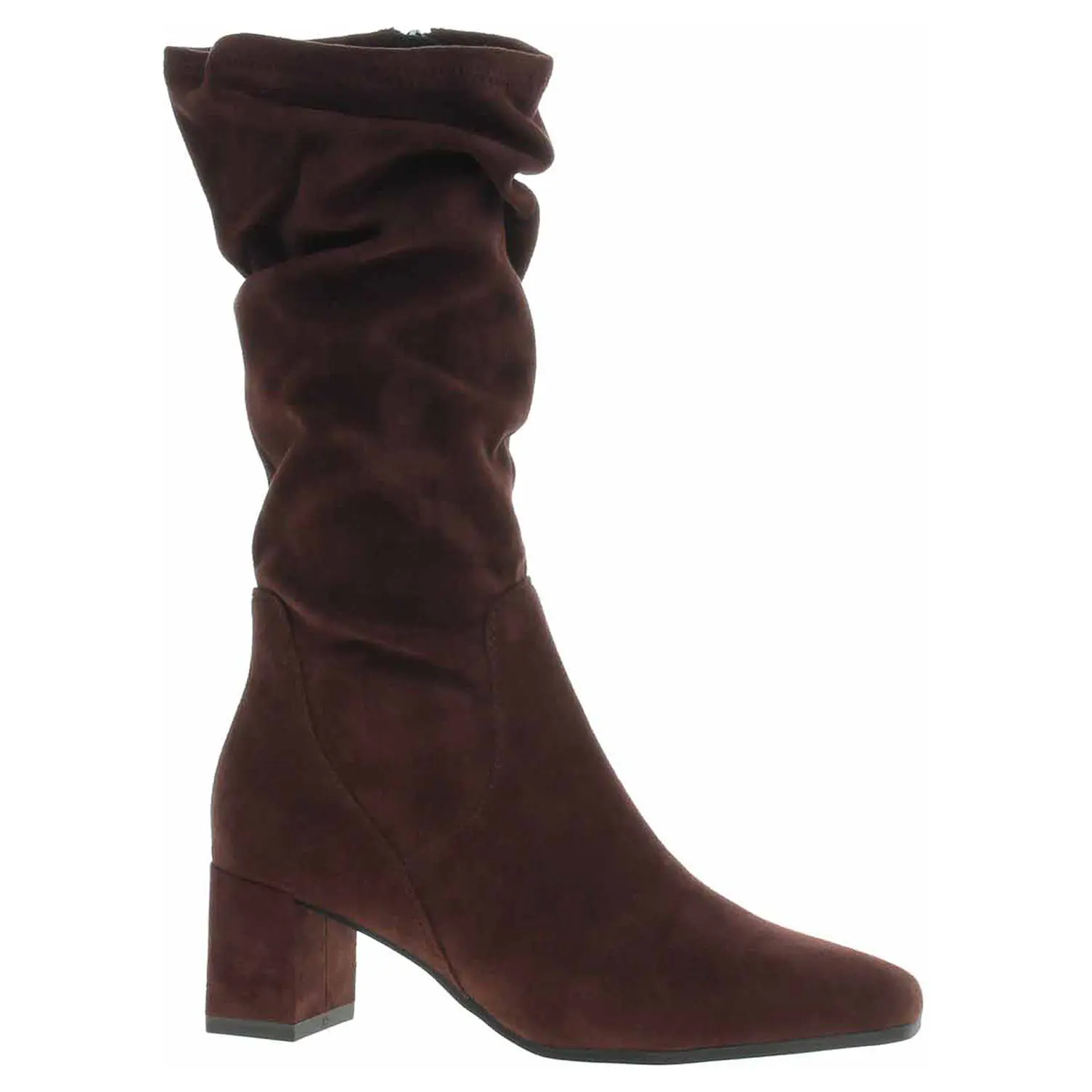 Dámské polokozačky Caprice 9-25303-47 dk brown stretch 36