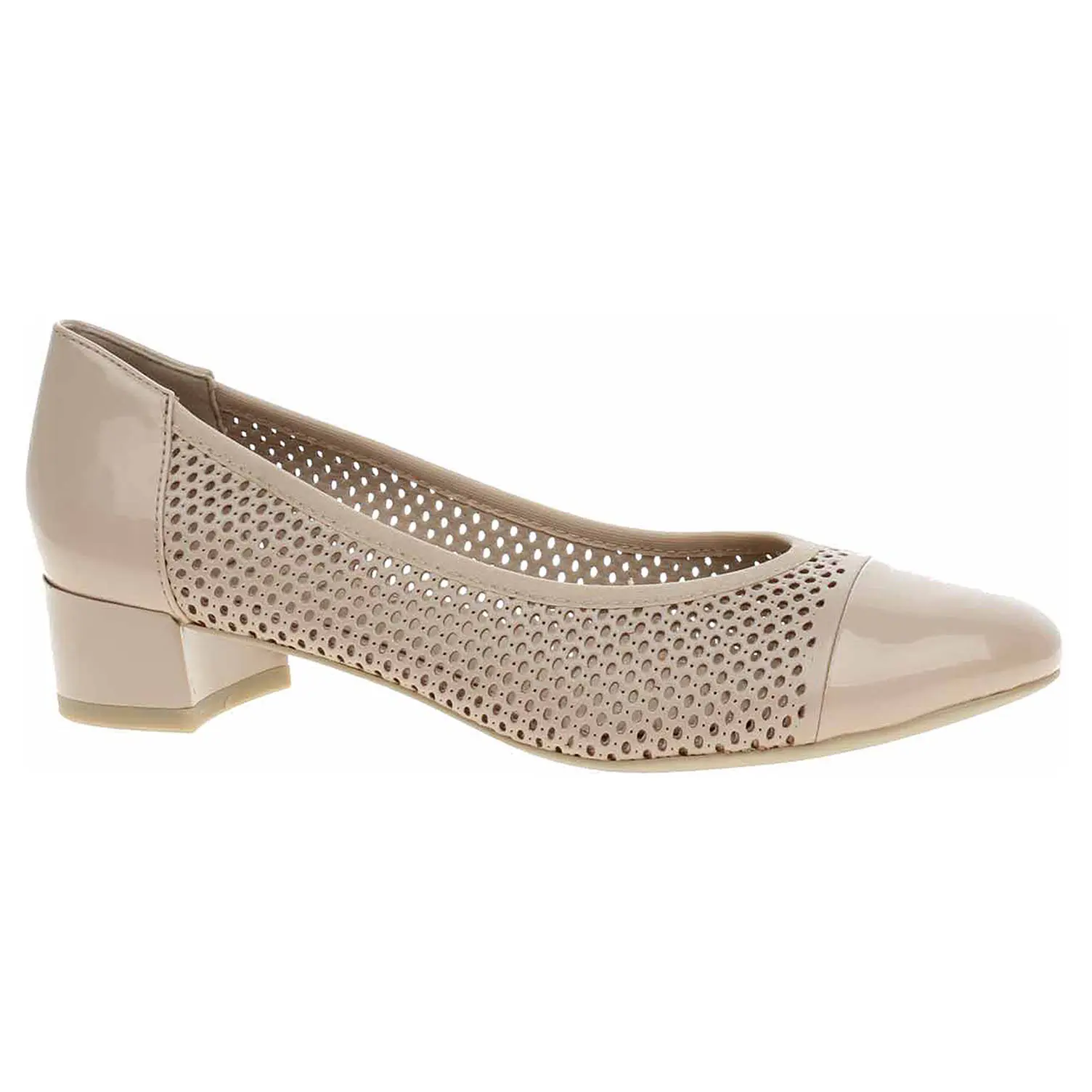 Dámské lodičky Caprice 9-22504-44 408 beige comb 39