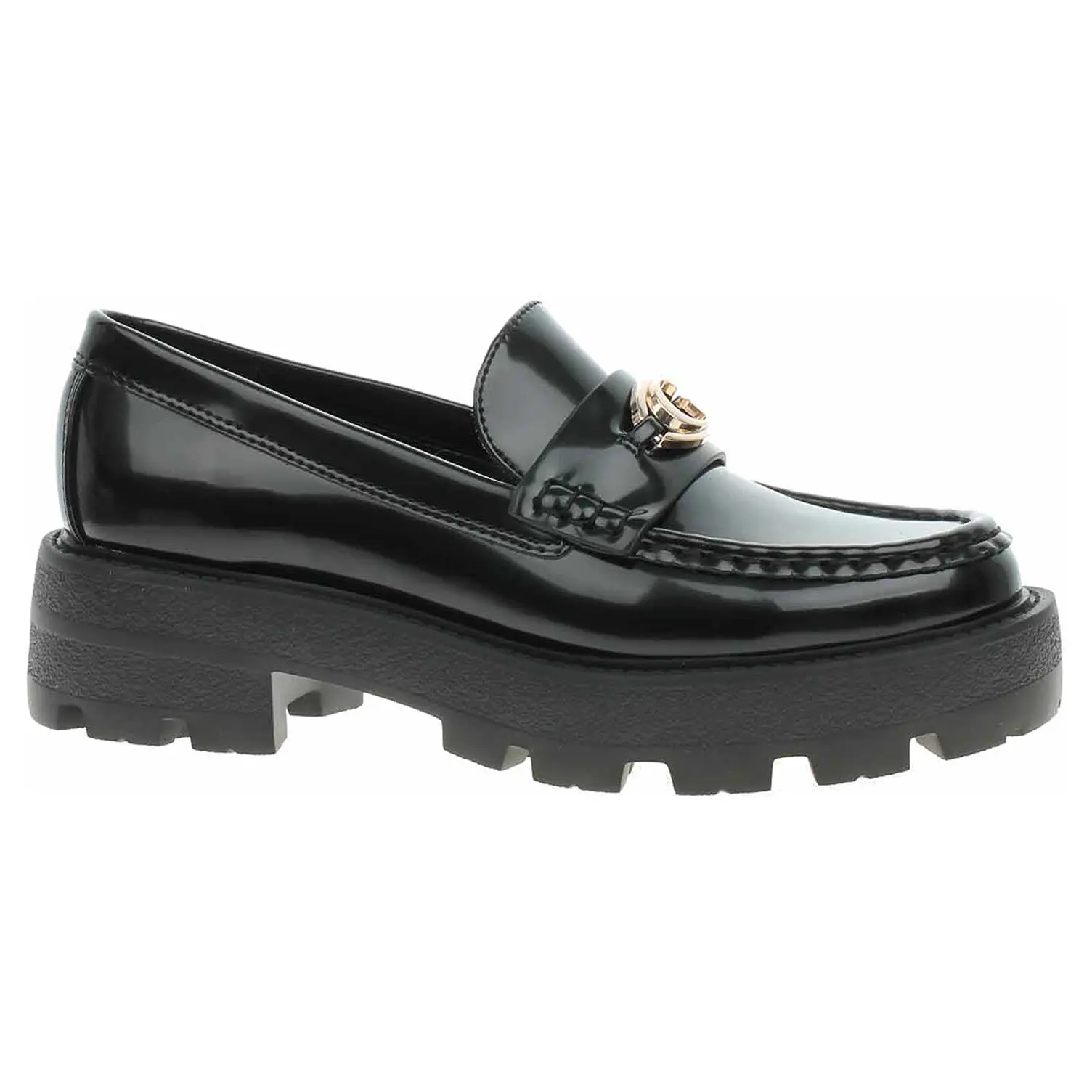 Dámské mokasiny Guess FLTYNKELE14-BLACK 38