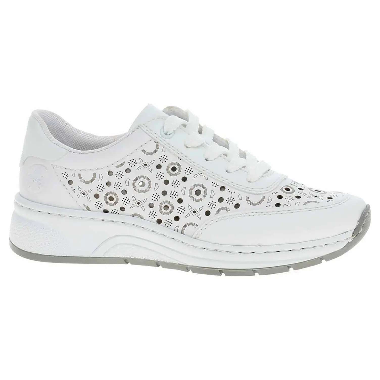 Dámské polobotky Rieker N6506-80 weiss 38