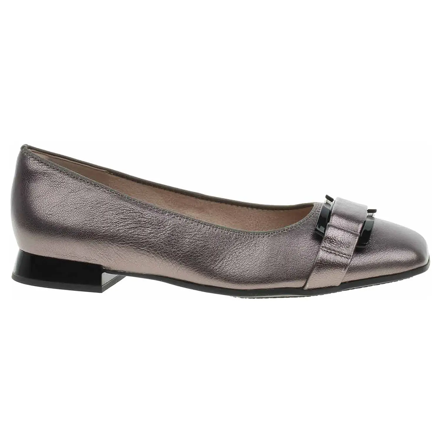 Dámské baleriny Caprice 9-22101-45 dk grey metall 38