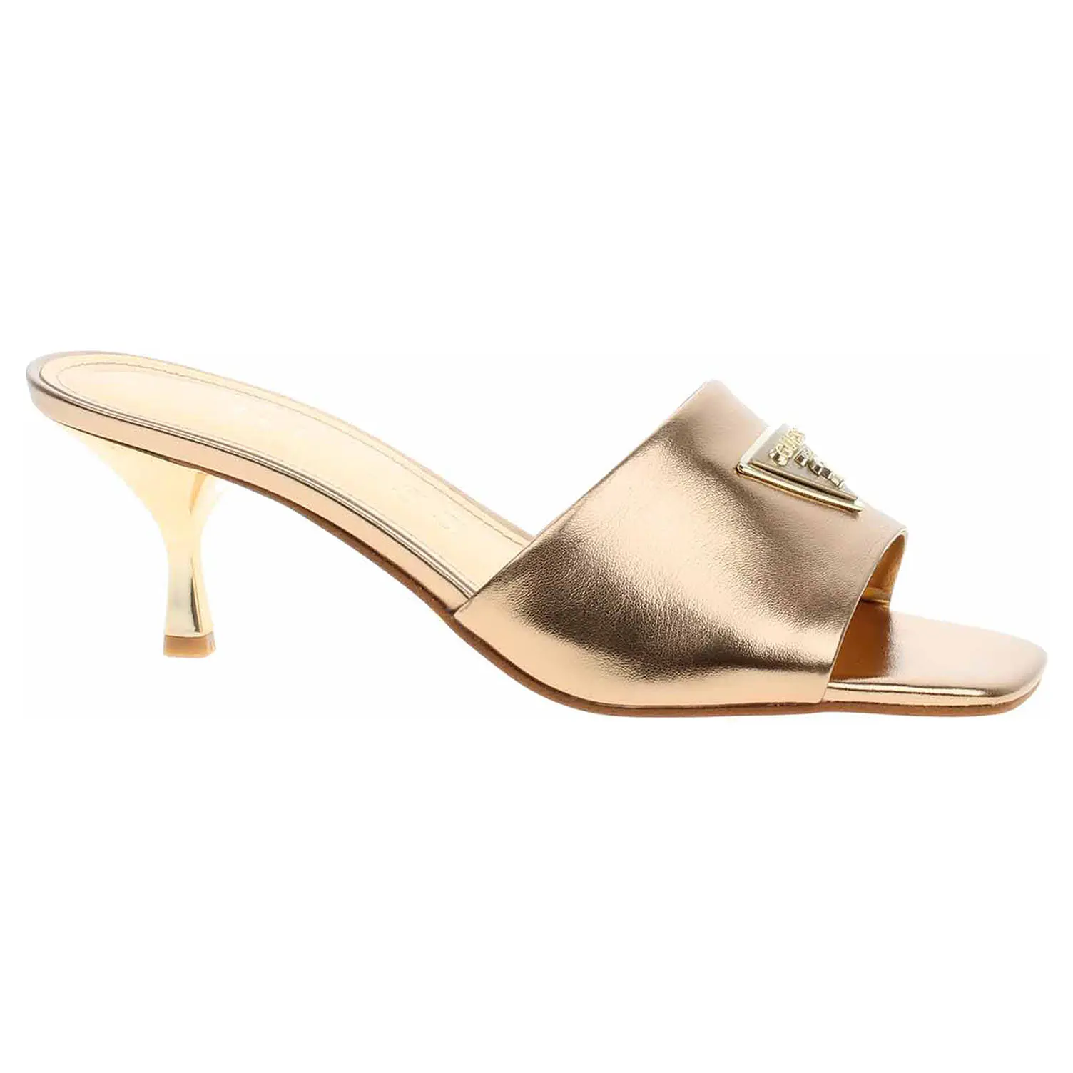 Dámské pantofle Guess FLJLUSLEL03-BRONZ 40