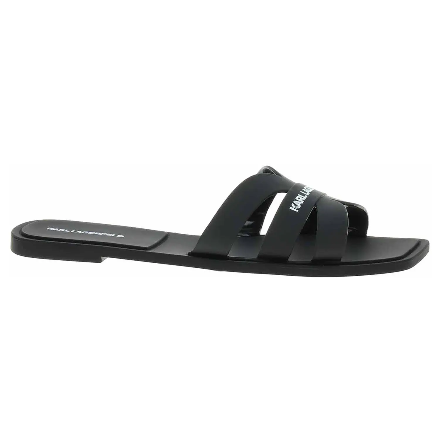 Dámské pantofle Karl Lagerfeld KL80025 V00 black rubber 39