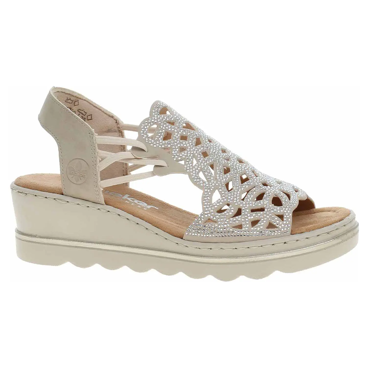 Dámské sandály Rieker 67465-62 beige 39