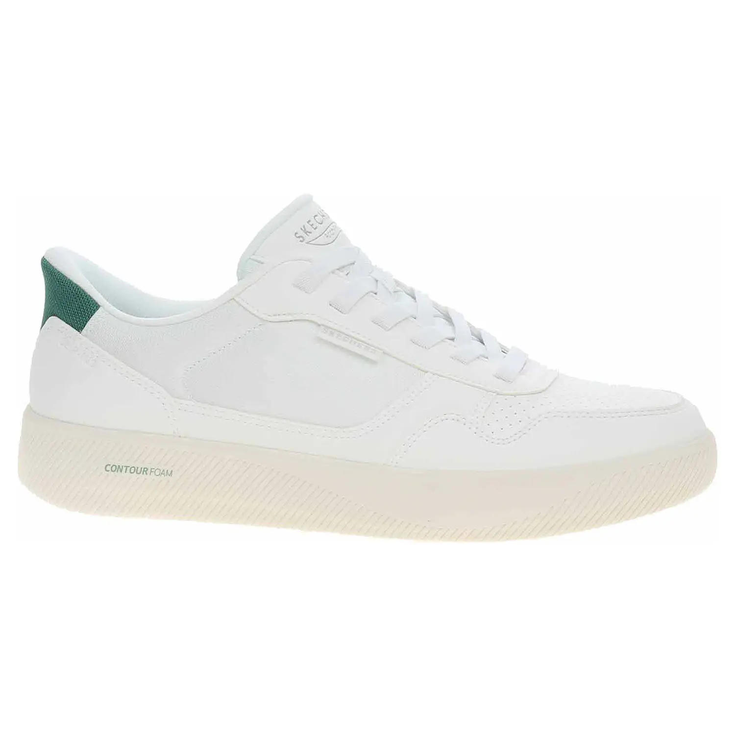 Skechers Slip-ins: Arch Fit Court Break - Komfortabel white-green 42