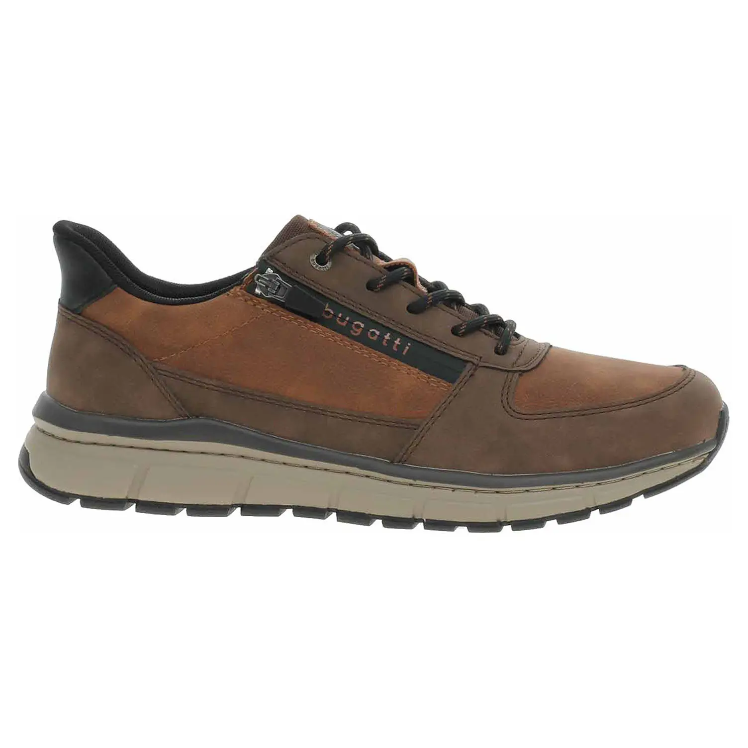 Pánské polobotky Bugatti 332-AOS06-5959 brown-cognac 45
