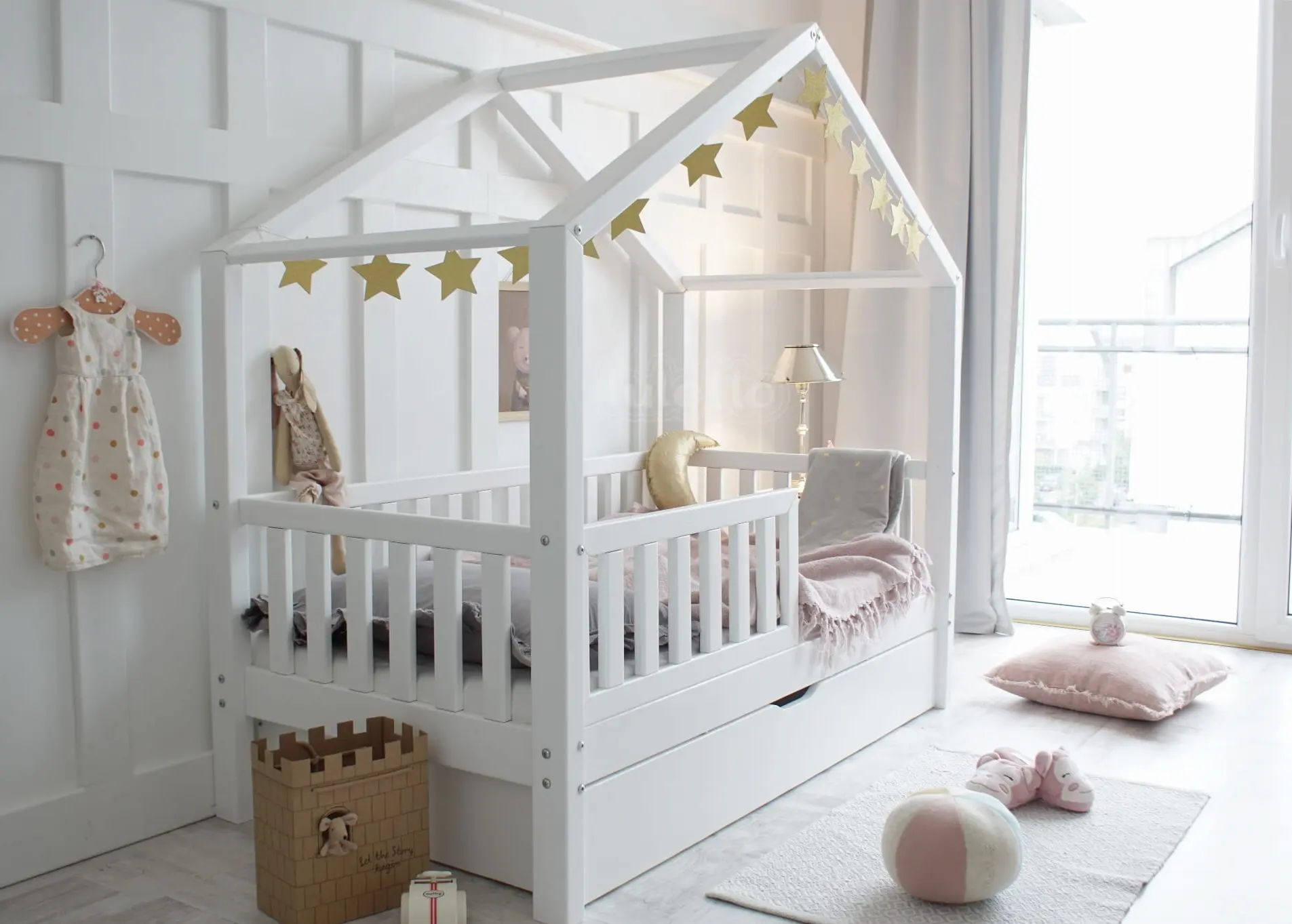 Luletto Domečková postel HouseBed Plotek Plus