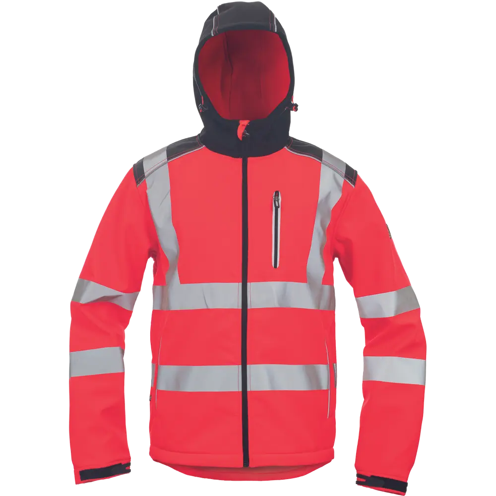 KNOXFIELD HVPS softshell bunda červená vel.XL