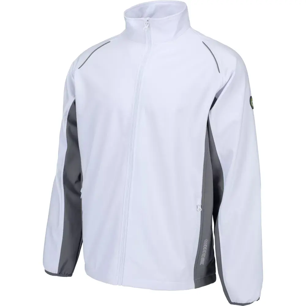 MAX ECO STRETCH softshell bunda bílá vel.4XL
