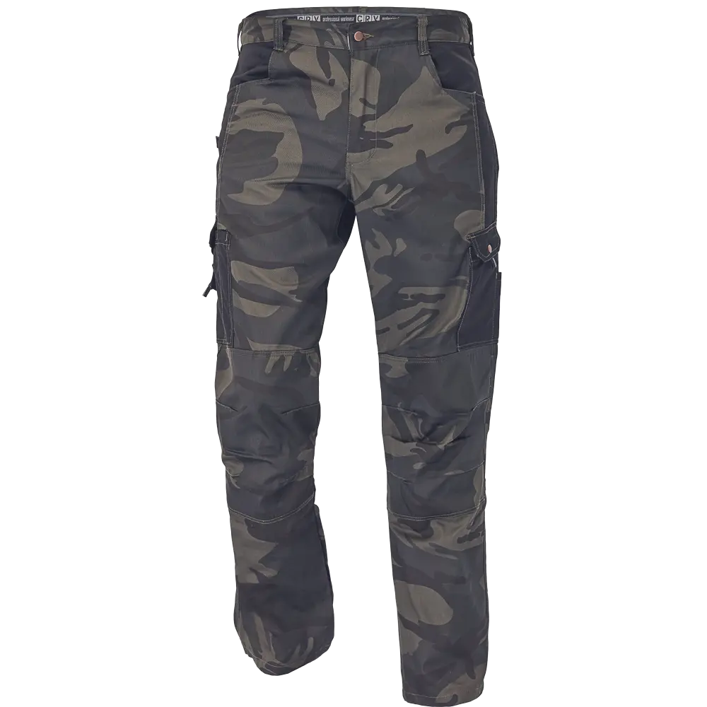 CRAMBE kalhoty camouflage 3XL