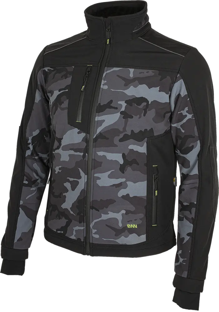 Bennon CAMOS Jacket black/grey