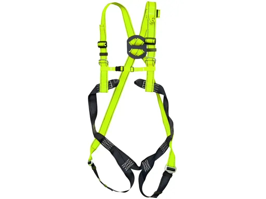 Bezpečnostní postroj P-30, černo-žlutý (Hi-vis), vel.