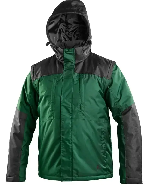 Zimní Bunda IRVINE PRO, pánská, zimní, zeleno-černá, vel. 2XL