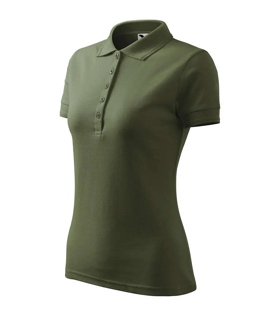 210 Polokošile dámská Pique Polo khaki vel.XS
