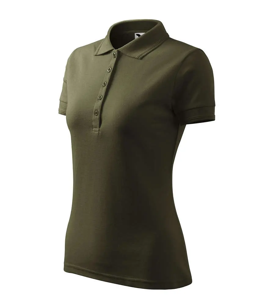 210 Polokošile dámská Pique Polo military vel.S