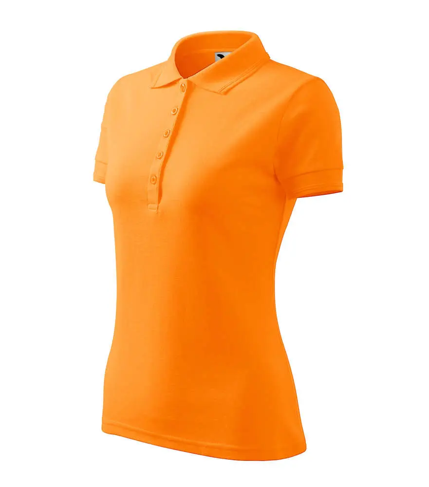 210 Polokošile dámská Pique Polo tangerine orange vel.XS