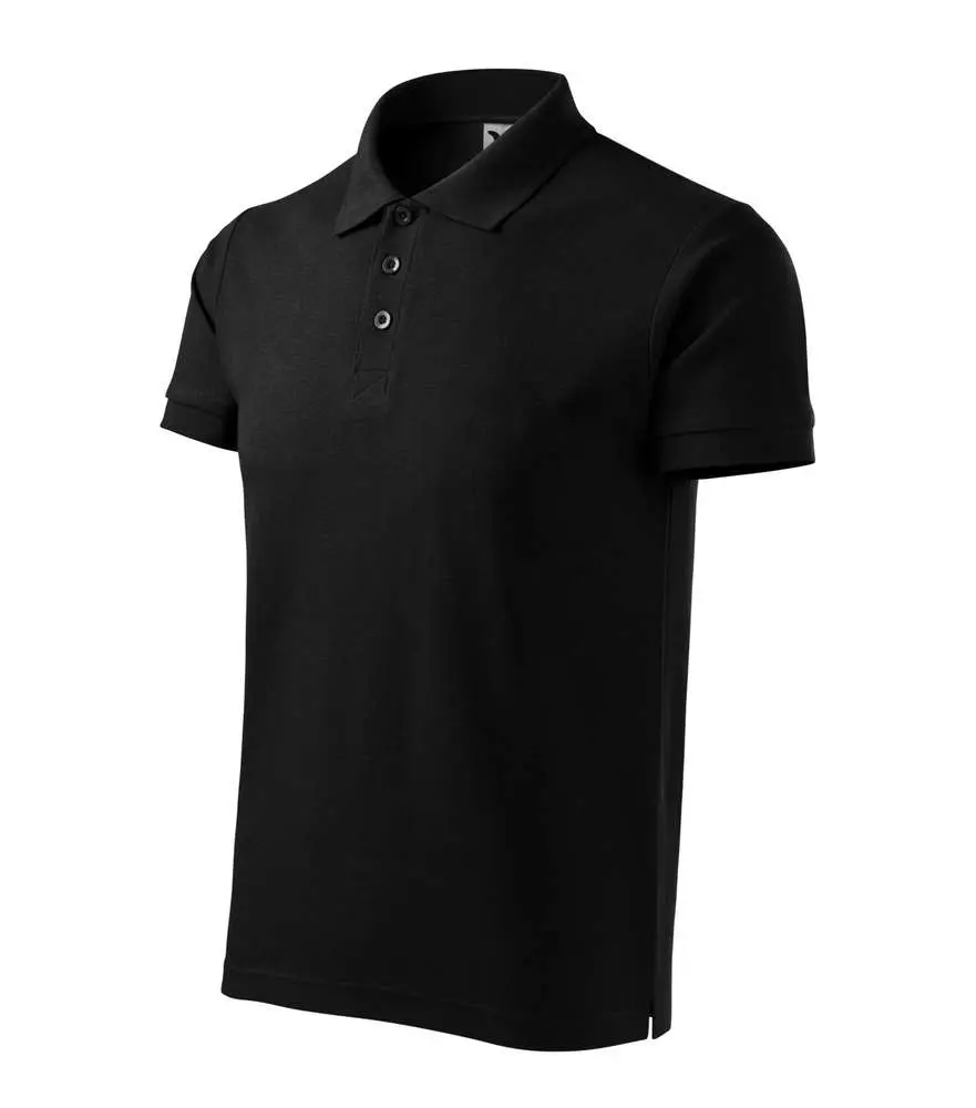 215 Polokošile pánská Cotton Heavy černá S