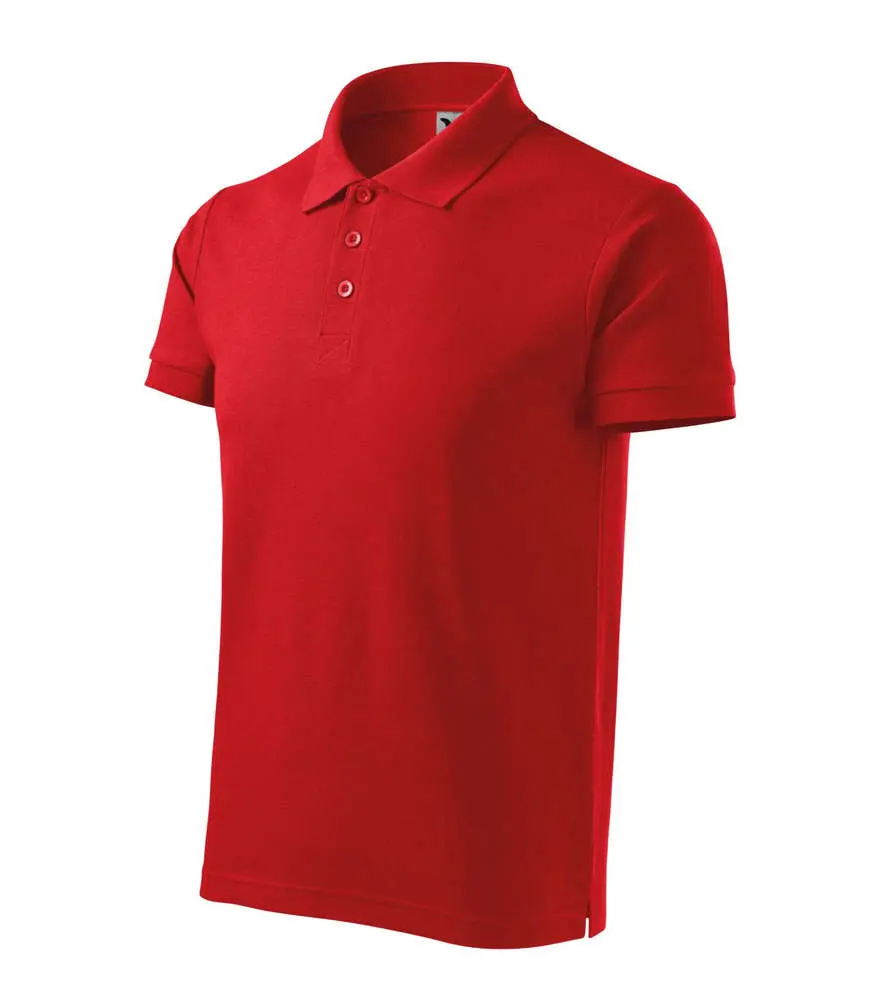 215 Polokošile pánská Cotton Heavy červená XXL