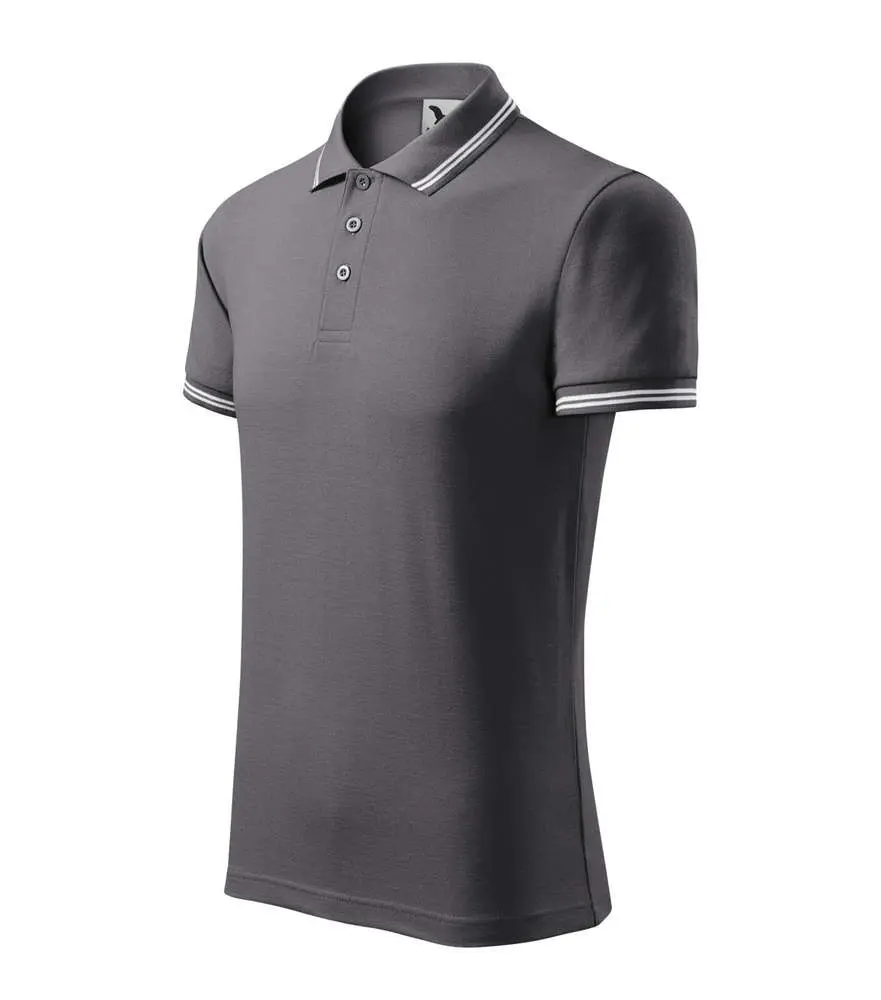 219 Polokošile pánská Urban ocelově šedá vel.3XL