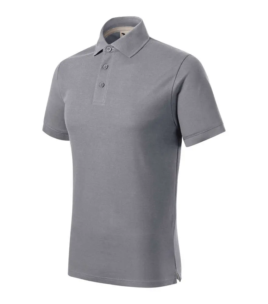 234 Polokošile pánská PRIME (GOTS) starostříbrná vel.2XL