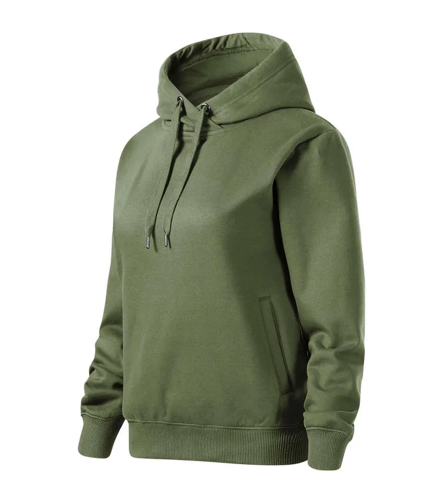 421 Mikina dámská MOON khaki vel.2XL