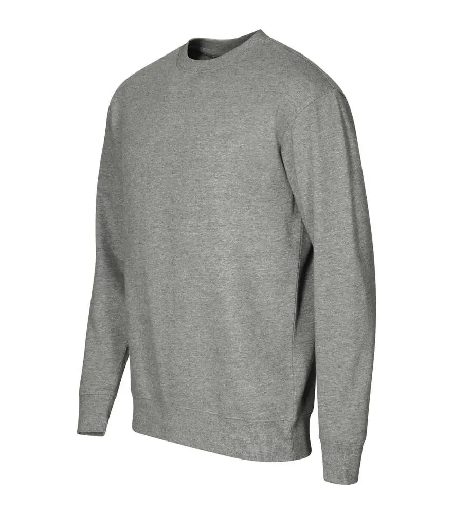 426 Mikina unisex tmavě šedý melír vel.2XL