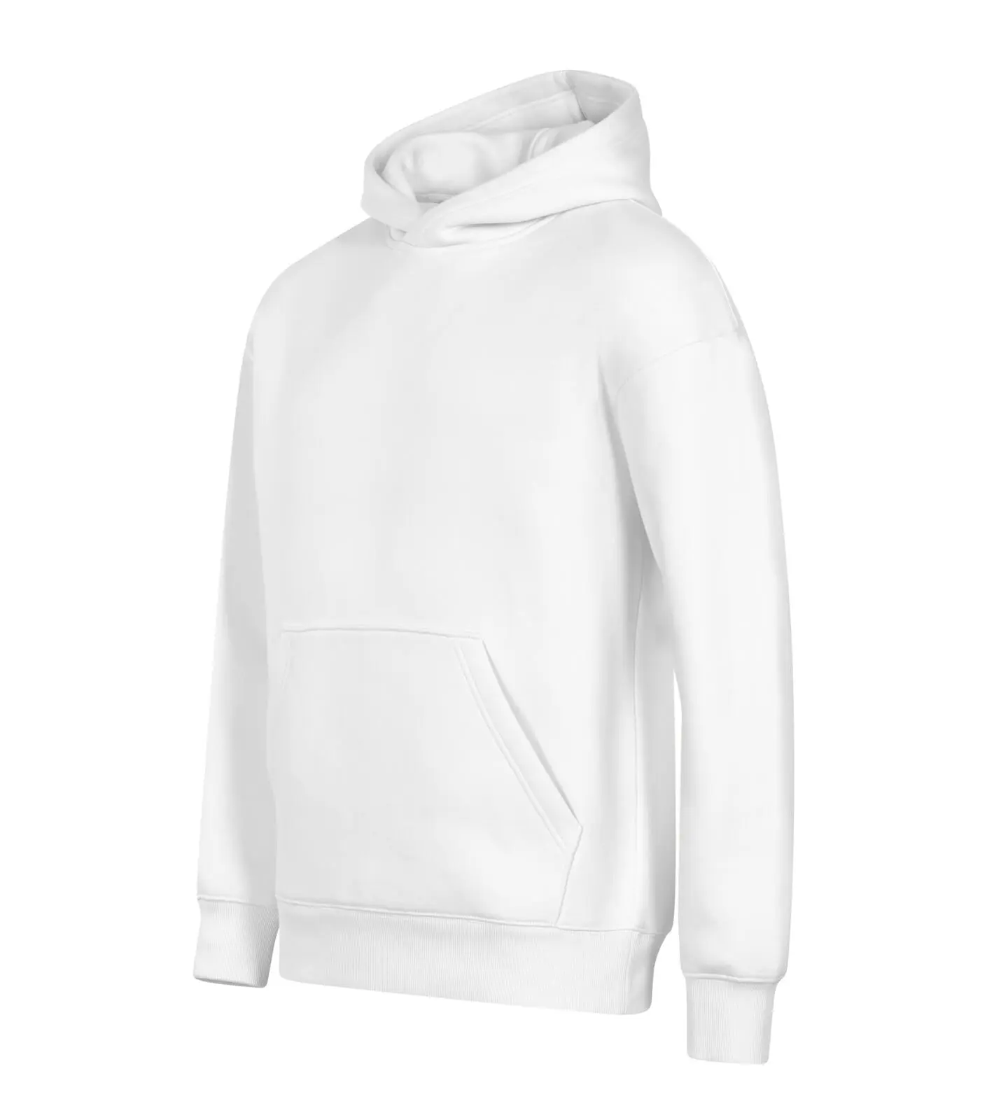 431 Mikina unisex Vibe Hoodie bílá vel.M