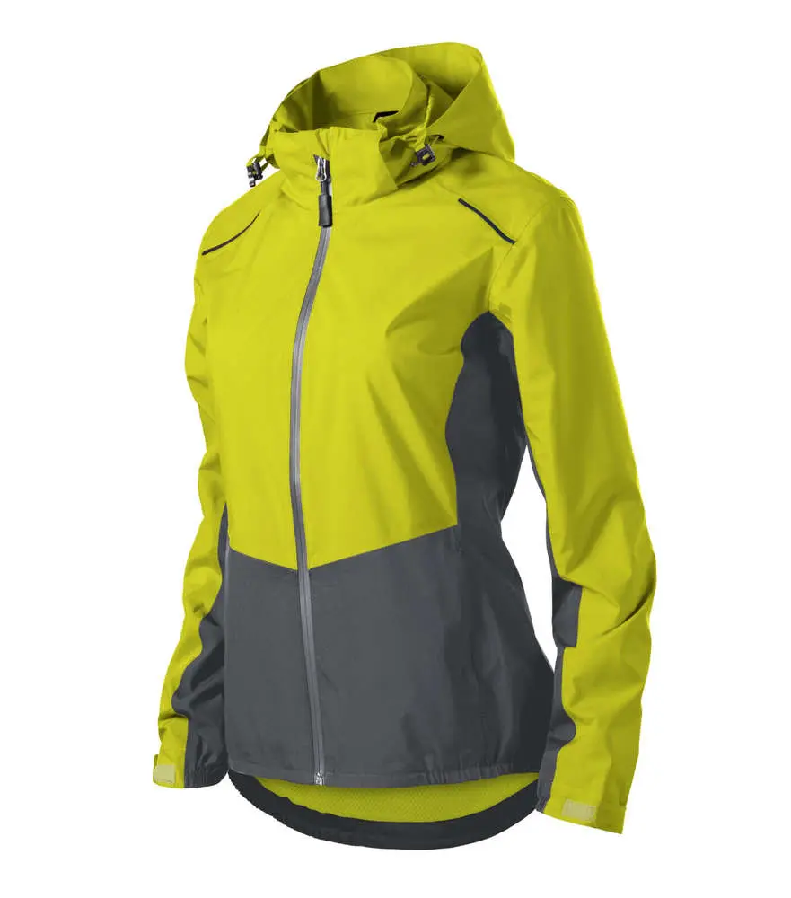 539 Bunda dámská RAINBOW neon yellow vel.M