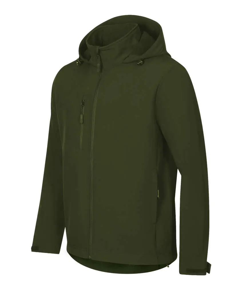 548 Softshellová bunda pánská Trail military vel.M