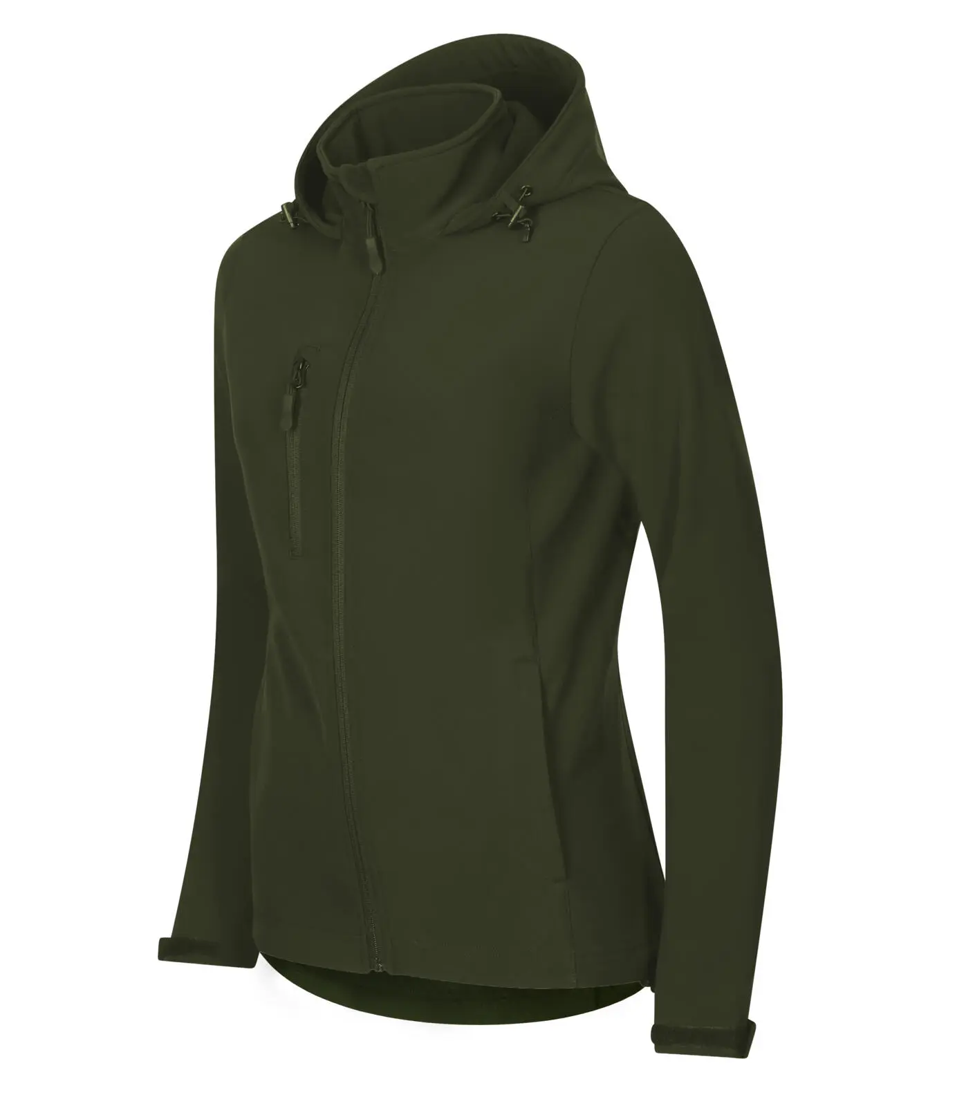 549 Softshellová bunda dámská Trail military vel.S