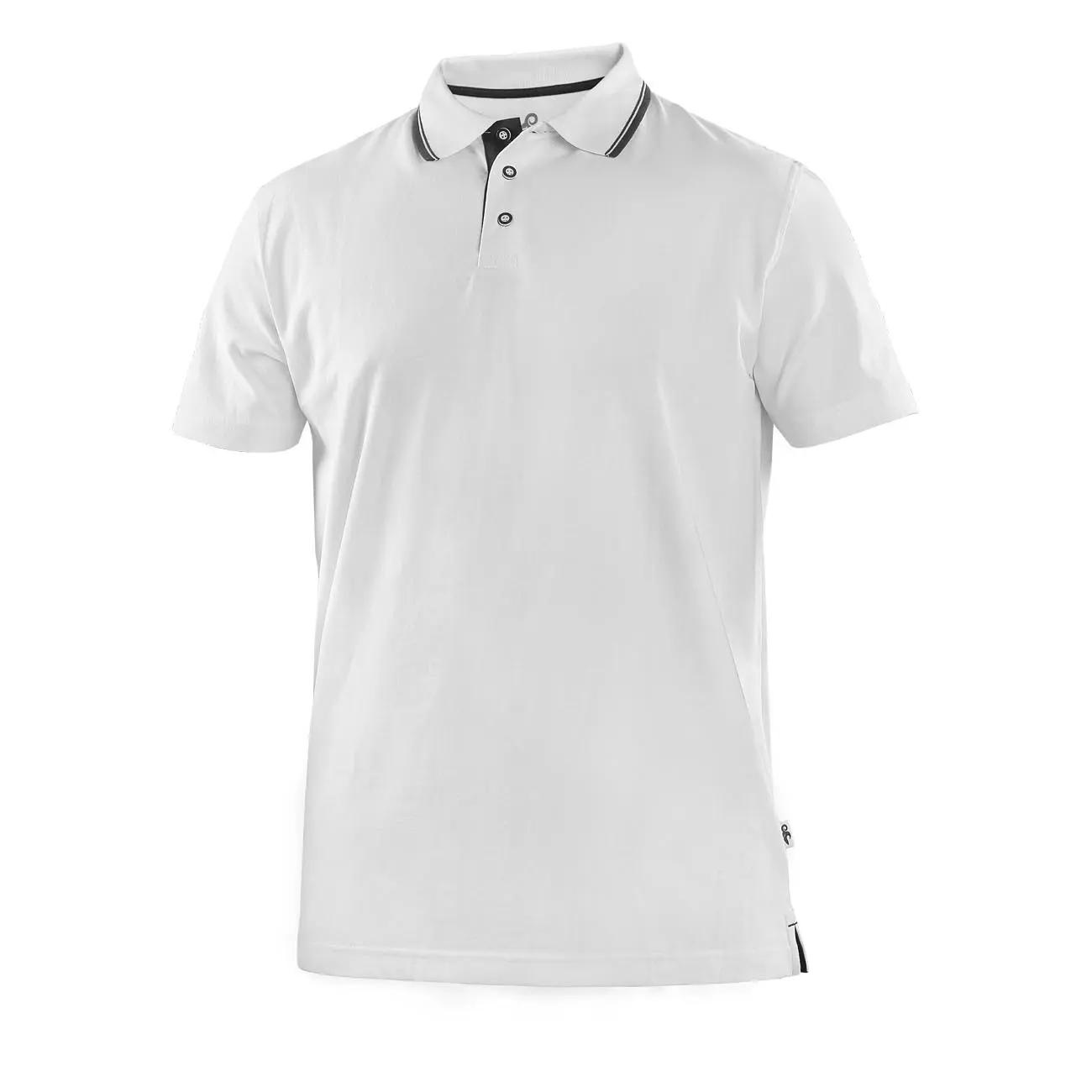 Polokošile HENRY, pánské, krátký rukáv, bílo-antracitová, vel. 3XL